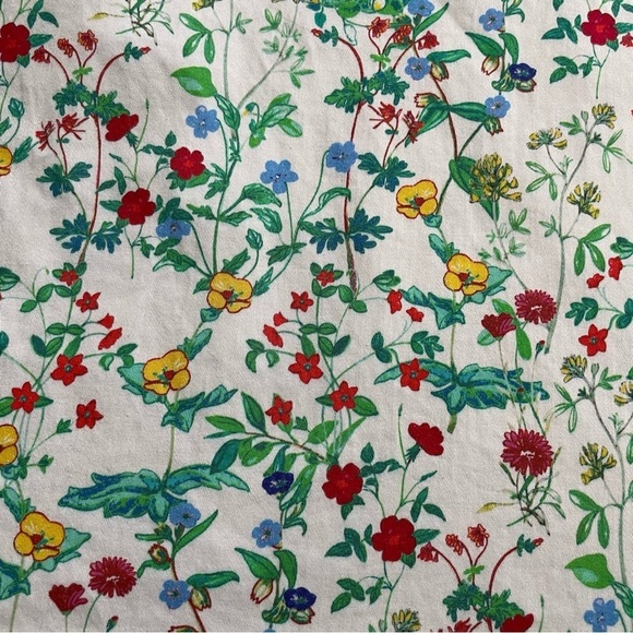 Classic Prep Childrenswear Becca Neck Tie Shirt Long Sleeve Floral Print 4T - Picture 5 of 9